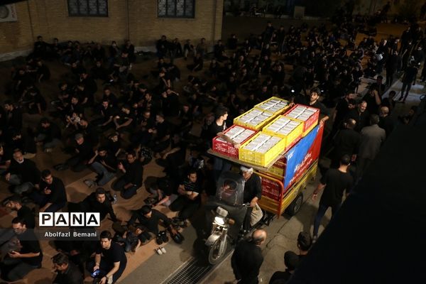 عزاداری هیات خادم‌الرضا در تاسوعا و عاشورای حسینی(ع)