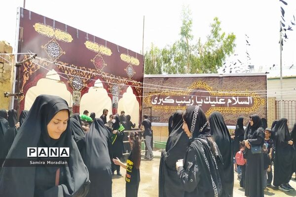 مراسم عزاداری تاسوعای حسینی در امامزاده سید معصوم(ع) قم