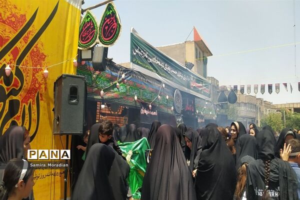 مراسم عزاداری تاسوعای حسینی در امامزاده سید معصوم(ع) قم