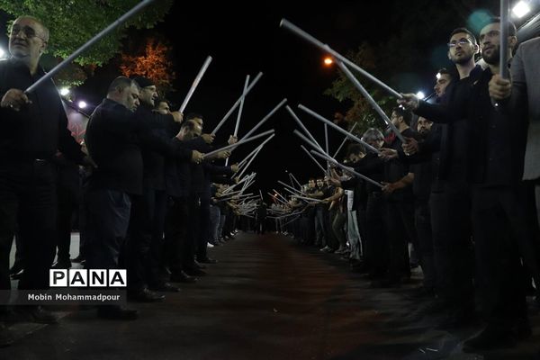 عزاداری شاخسی گویان در تبریز