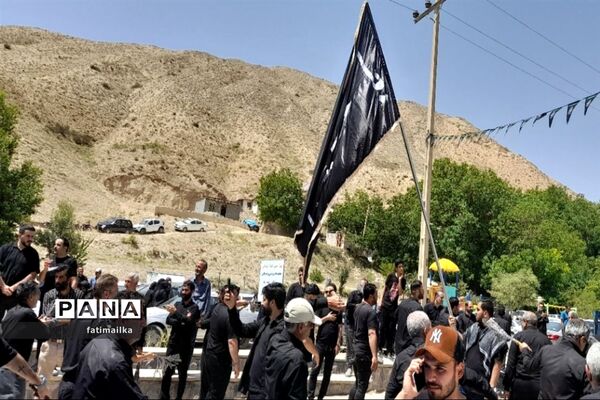 برگزاری عزاداری تاسوعای حسینی در روستای بادرود شهرستان فیروزکوه