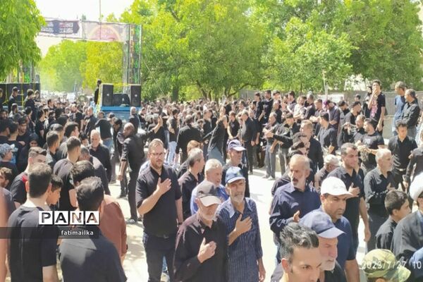 برگزاری عزاداری تاسوعای حسینی در روستای بادرود شهرستان فیروزکوه