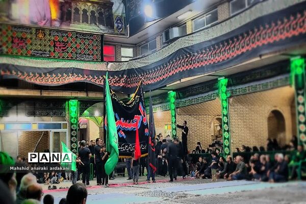 ️مراسم عزاداری شب تاسوعا درحسینیه چرخاب اردکان
