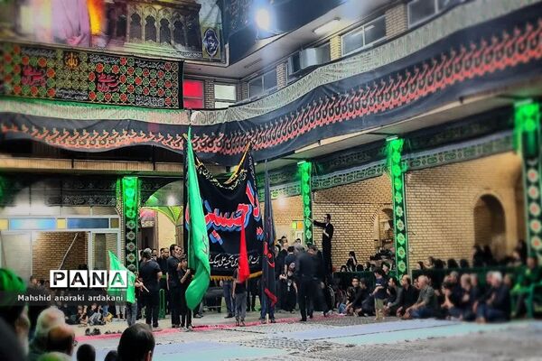 ️مراسم عزاداری شب تاسوعا درحسینیه چرخاب اردکان