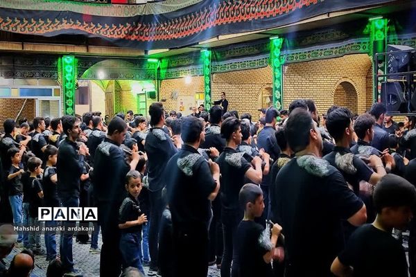 ️مراسم عزاداری شب تاسوعا درحسینیه چرخاب اردکان