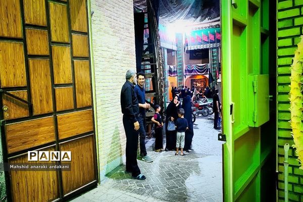 ️مراسم عزاداری شب تاسوعا درحسینیه چرخاب اردکان