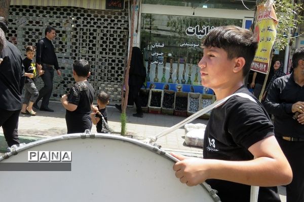 مراسم عزاداری تاسوعای حسینی با حضور جانشین سپاه شهرستان ری