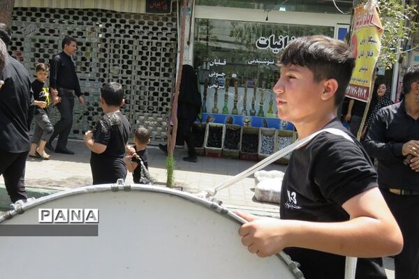 مراسم عزاداری تاسوعای حسینی با حضور جانشین سپاه شهرستان ری