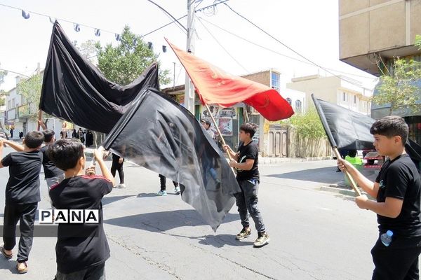 مراسم عزاداری تاسوعای حسینی با حضور جانشین سپاه شهرستان ری