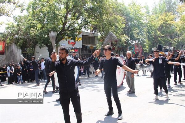 تاسوعا با عاشقان حسینی در بجنورد