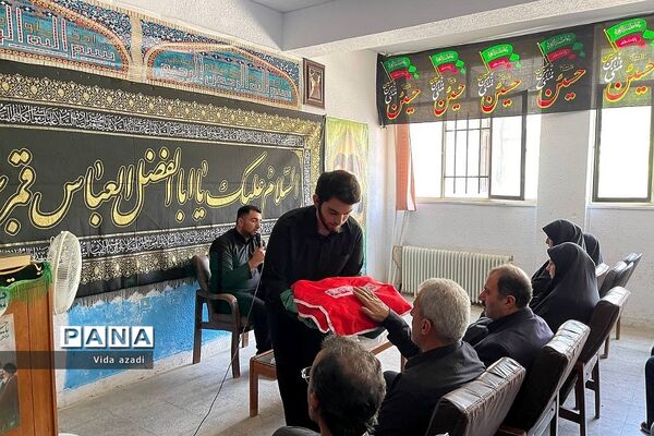 مراسم عزاداری محرم  در دبیرستان پسرانه سما رودهن