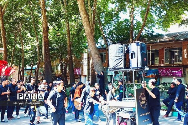 عزاداری تاسوعا در دماوند