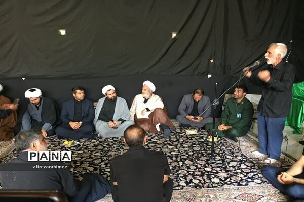 برگزاری یادواره شهدا و یادمان سیل‌زدگان روستای مزدران