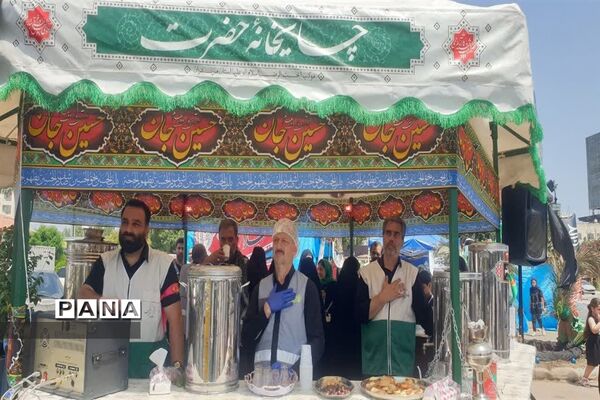 مراسم دسته‌روی و عزاداری تاسوعای حسینی در شهرستان محمودآباد‌