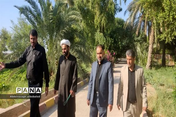 بازدید مدیرکل فرهنگی هنری، اردوها و فضاهای پرورشی وزارت آموزش و پرورش  از اردوگاه دارخوین شادگان