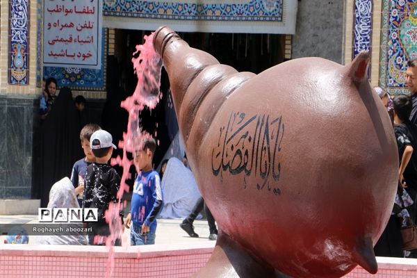 سوگواری روز نهم محرم در امامزاده بی بی سکینه صفادشت