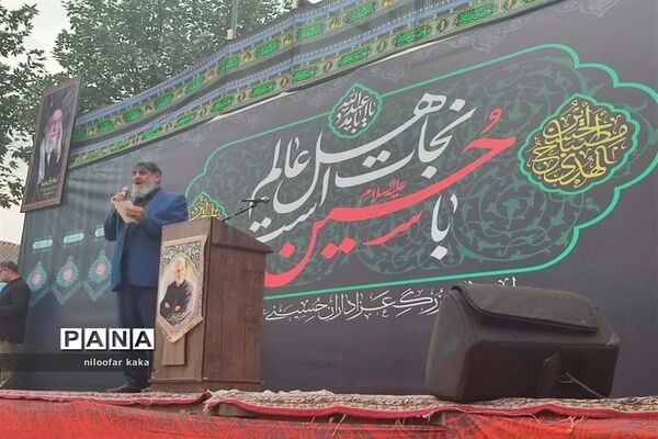 مراسم تاسوعای حسینی در قائمشهر