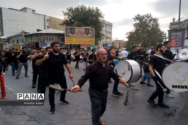 مراسم تاسوعای حسینی در قائمشهر