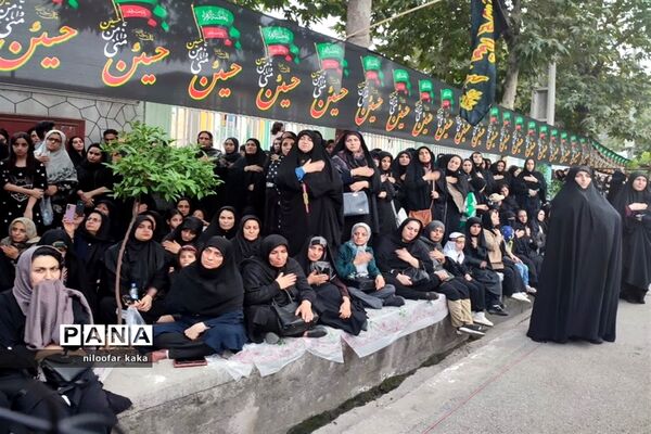 مراسم تاسوعای حسینی در قائمشهر