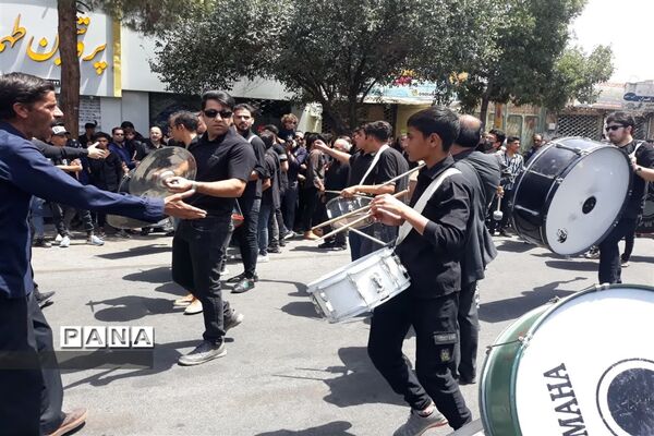 برگزاری مراسم تاسوعا حسینی در شهرستان کاشمر