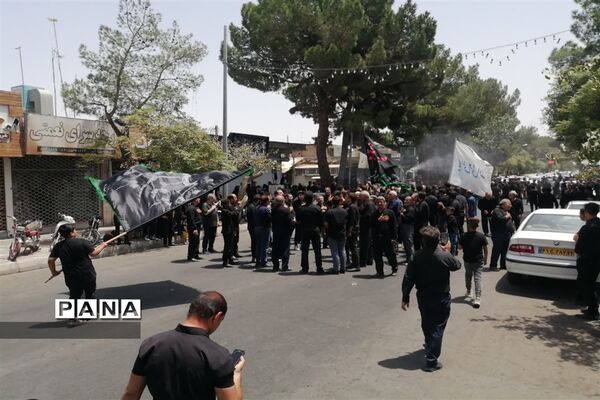 برگزاری مراسم تاسوعا حسینی در شهرستان کاشمر
