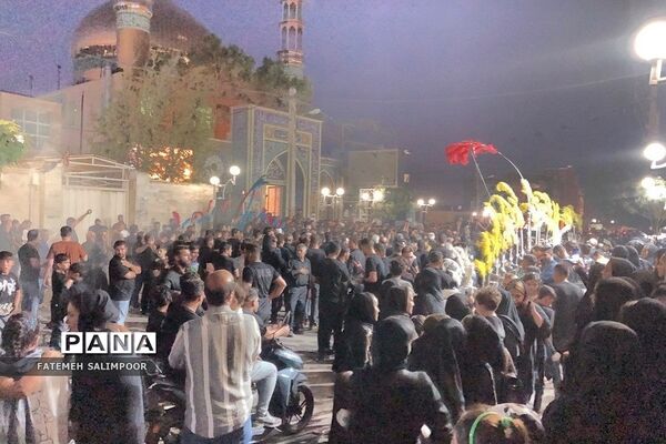 عزاداری شب عاشورای حسینی در روستای ابراهیم‌آباد فشافویه