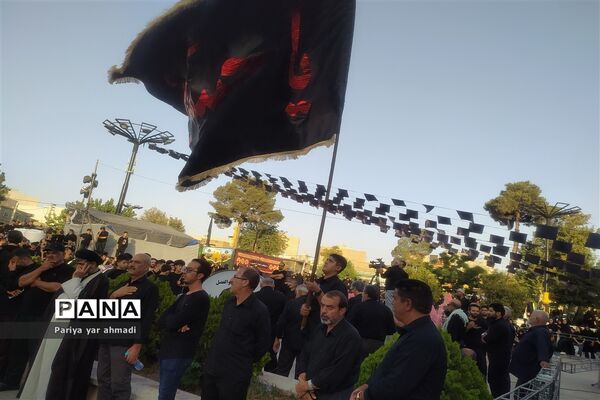 مراسم عزاداری تاسوعای حسینی در شهرستان ورامین
