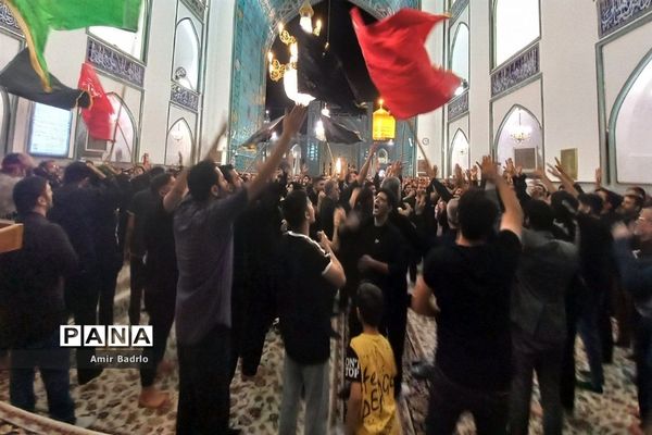 حال و هوای حرم مطهر رضوی در دهمین شب از ماه محرم