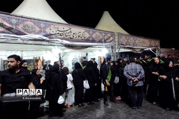 خیمه عاشورایی تهران میزبان عاشقان حضرت ابا عبد الله الحسین(ع)