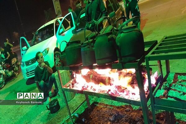 موکب‌های عزاداری محرم در مشهد مقدس