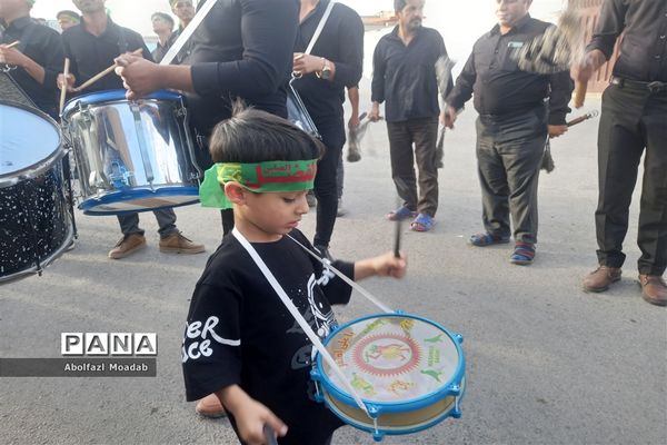 دسته زنجیر زنی حسینیه ابوالفضلی و مهدیه دهنو، خلیل آباد