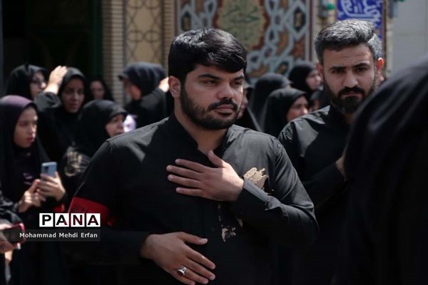 برگزاری مراسم عزاداری امام حسین (ع) در آباده