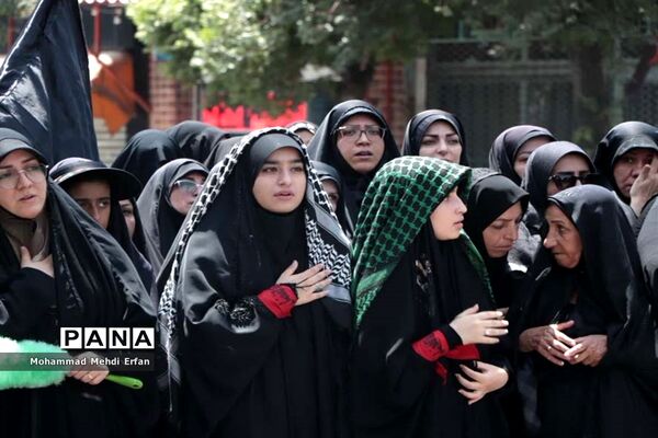 برگزاری مراسم عزاداری امام حسین (ع) در آباده