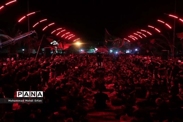 برگزاری مراسم عزاداری امام حسین (ع) در آباده