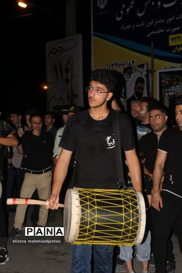 عزاداری شب عاشورا در گلوگاه