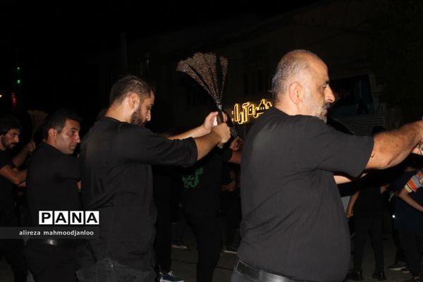 عزاداری شب عاشورا در گلوگاه