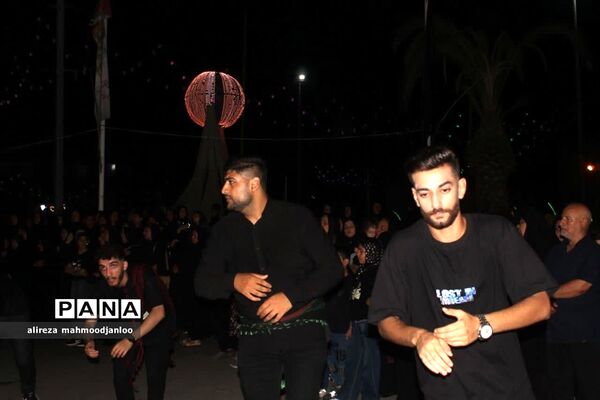عزاداری شب عاشورا در گلوگاه