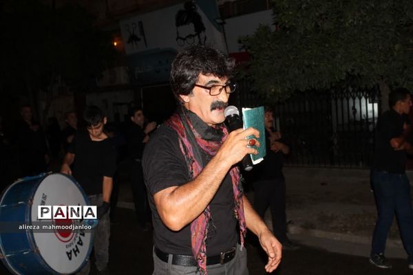 عزاداری شب عاشورا در گلوگاه