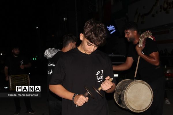 عزاداری شب عاشورا در گلوگاه