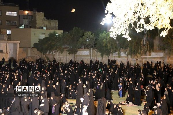 هیات عزاداری حسن بن علی(ع) در دبیرستان ماندگار امام صادق(ع) قم