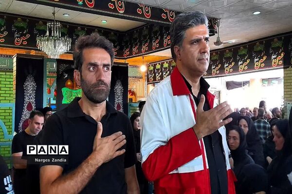 مراسم عاشورای حسینی در گلزار شهدا ملارد