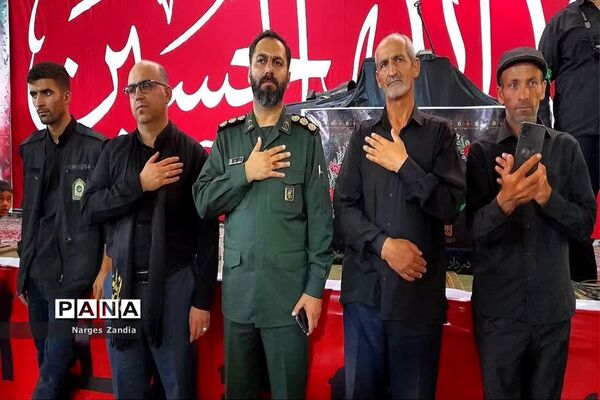 مراسم عاشورای حسینی در گلزار شهدا ملارد