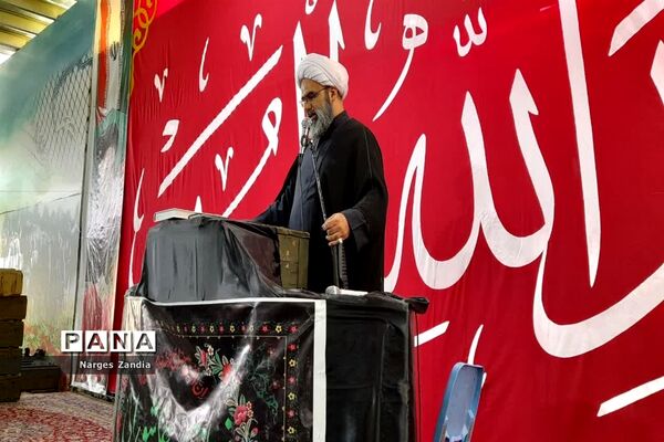 مراسم عاشورای حسینی در گلزار شهدا ملارد