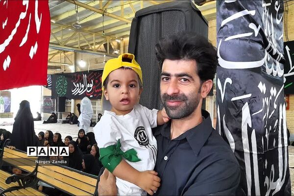مراسم عاشورای حسینی در گلزار شهدا ملارد