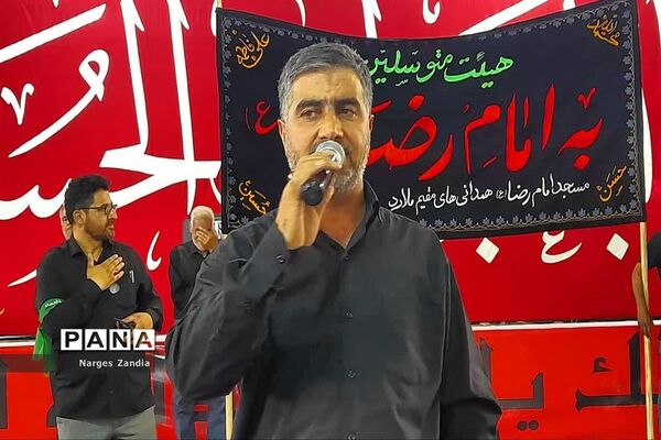 مراسم عاشورای حسینی در گلزار شهدا ملارد