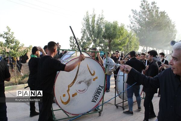 برگزاری مراسم روز عاشورای حسینی در روستای جعفرآباد جنگل بخش جوادآباد