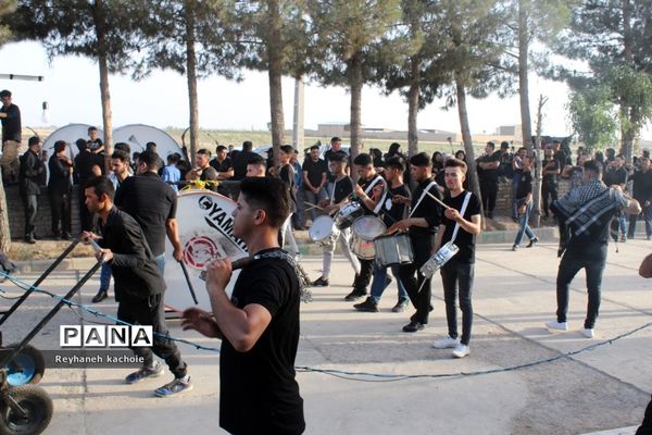 برگزاری مراسم روز عاشورای حسینی در روستای جعفرآباد جنگل بخش جوادآباد