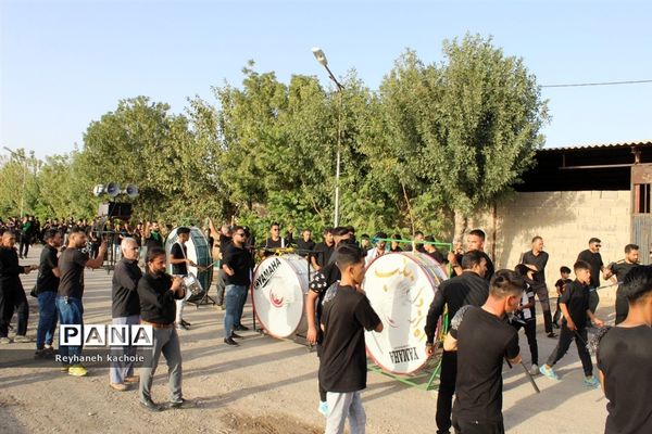 برگزاری مراسم روز عاشورای حسینی در روستای جعفرآباد جنگل بخش جوادآباد