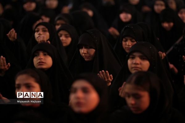 مراسم عزاداری سرور و سالار شهیدان در هیات دخترانه بنت الهدی