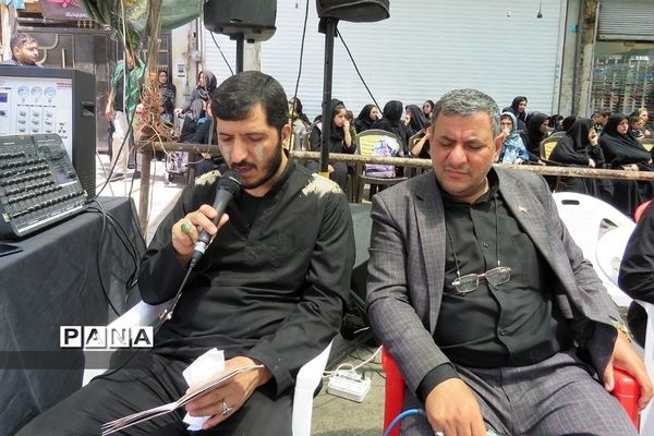 دسته‌های عزاداری ظهر عاشورا در قیامدشت